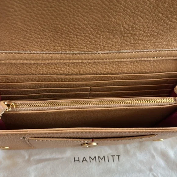 Hammitt AJ Tan Clutch Crossbody Bag - Picture 3 of 5